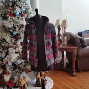 girls coat size small 7/8